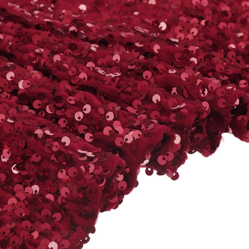Paillettenstoff rot 1 yard - rot,,