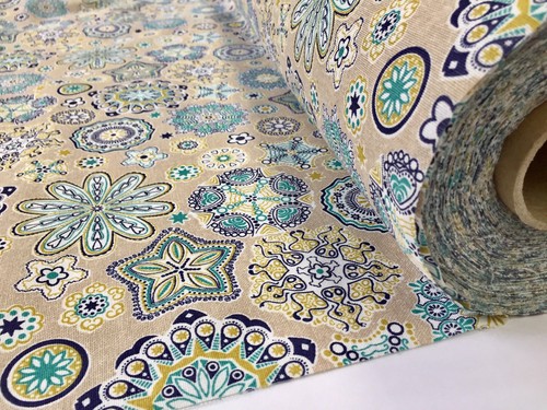 Aquarius blume mandala - blume, sterne