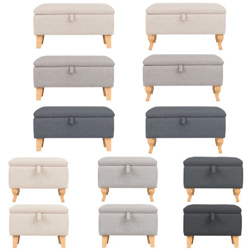 Hocker stoff leinen - stoff,,