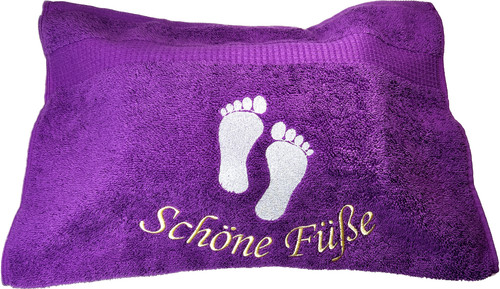 Fuß handtuch mit - fuß,