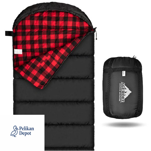 Baumwoll-Flanell-Schlafsack