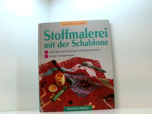 Stoffmalerei mit der schablone - der,